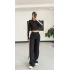 Penny Şeritli Takım - Siyah