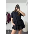 Pony Premium Oversize Tshirt - Siyah
