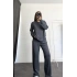 Rami Manşetli Basic Takım - Antrasit