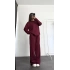 Rami Manşetli Basic Takım - Bordo