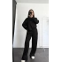 Rami Manşetli Basic Takım - Siyah