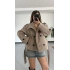 Rosita Dik Yaka Kaşe Kaban - Bej