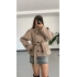 Rosita Dik Yaka Kaşe Kaban - Bej
