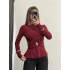 Sandra Toka Detay Bluz - Bordo