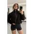 Sasha Pensli Kaşe Ceket- Siyah