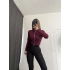 Shan Fermuarlı Hırka - Bordo