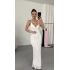 Shela Dantel Elbise - Beyaz