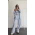 Silvia Gömlek Takım - Mavi