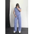 Trua Vatkalı Modal Takım - Lila