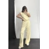 Trua Vatkalı Modal Takım - Sarı