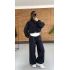 Tshirt Detaylı Takım - Lacivert