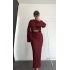 Vania Etekli Takım - Bordo