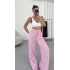 Vienna Salaş Pantolon - Pembe