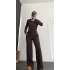 Wilma Kruvaze Bağlamalı Takım - Kahve