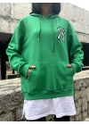 NY İkili Sweatshirt- Yeşil