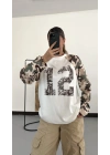 12 Kamuflaj Sweatshirt