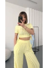 Molly Büzgülü Takım - Sarı