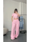 Molly Büzgülü Takım - Pembe