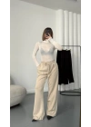 Clara İpli Pantolon - Bej