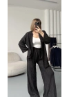 Adel Kimono Takım - Siyah