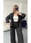 Adel Kimono Takım - Siyah