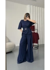 Laure Kuşaklı Takım - Lacivert