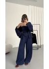 Sue Üçlü Takım - Lacivert