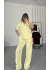 West Polo Yaka Takım - Sarı