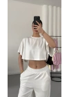 Cleo Salaş Takım - Beyaz