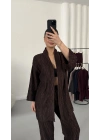 Adel Kimono Takım - Kahve
