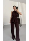 Susan Halter Takım - Bordo