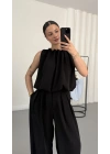 Vicky Büzgülü Takım - Siyah