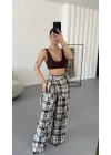 Chelsea Bağlamalı Pantolon - Bej