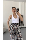 Chelsea Bağlamalı Pantolon - Lacivert