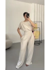 Ines Salaş Takım - Bej