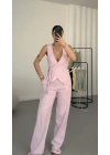 Frida Yelekli Takım - Pembe