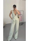 Frida Yelekli Takım - Mint Yeşili