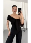 Talia Asimetrik Takım - Siyah