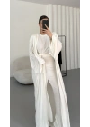 Slyvia Hırkalı Takım - Beyaz