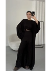 Slyvia Hırkalı Takım - Siyah
