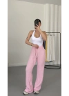 Vera Bürümcük Pantolon - Pembe