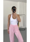 Vera Bürümcük Pantolon - Pembe