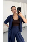 Jasmine Modal Takım - Lacivert