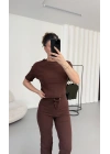 Hazel Basic Takım - Kahve