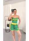 Şortlu Brasil Takım - Yeşil