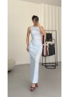 Carina Puantiyeli Takım - Bebe Mavi