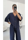 Alda Gömlek Takım - Lacivert