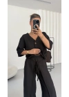 Alda Gömlek Takım - Siyah