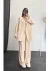 Alfie Oversize Takım - Bej