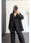 Alfie Oversize Takım - Siyah